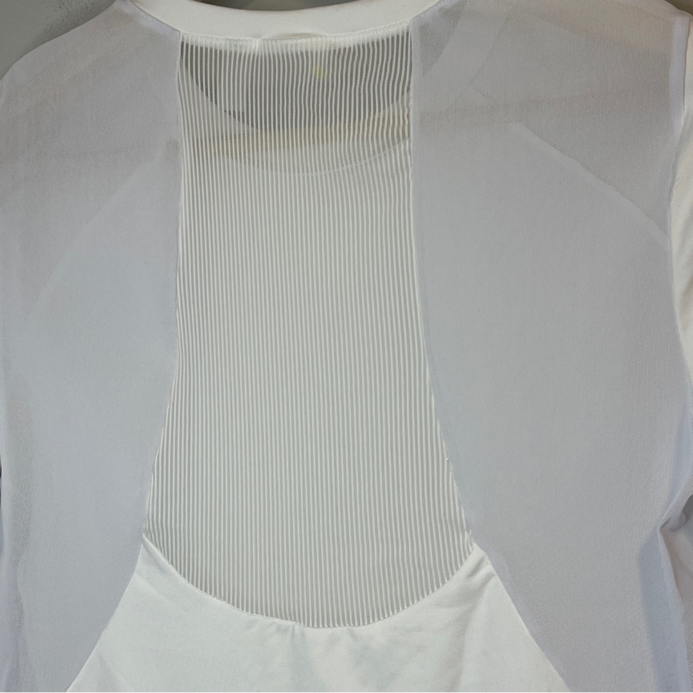 Zella White Workout Short Sleeve Tee - Picture 5 of 7